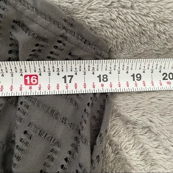 Mad Style Sleeveless Asymmetrical Open Front Cardi - Picture 9 of 10